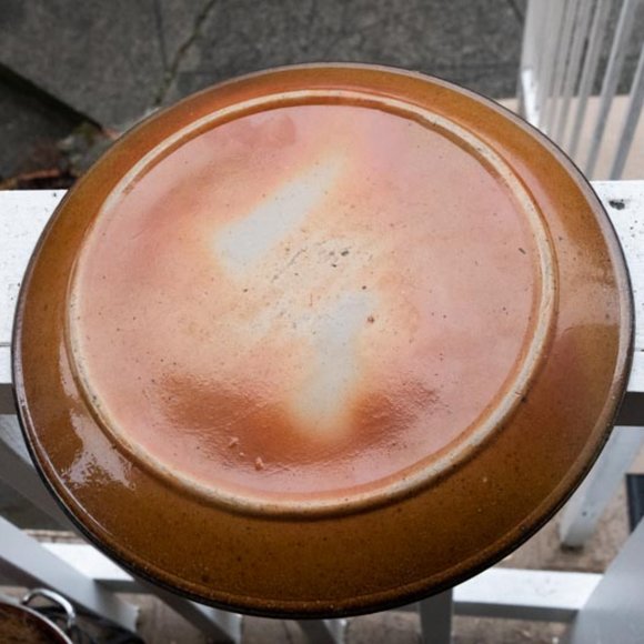 Monroe Salt Works Pears and Strawberries 2nd Large Dinner Plate 11" - Picture 5 of 12